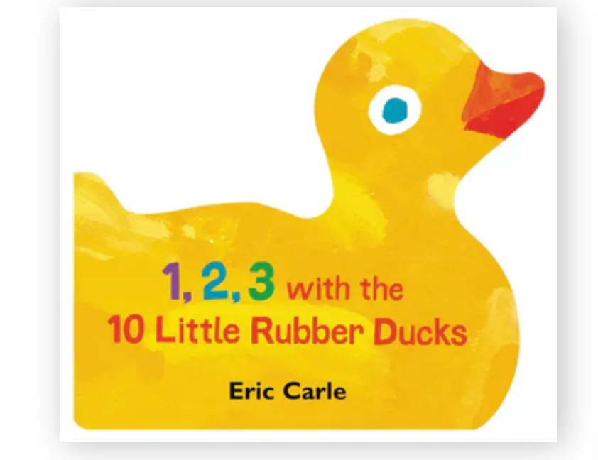 1, 2, 3 with the 10 Little Rubber Ducks Board Book