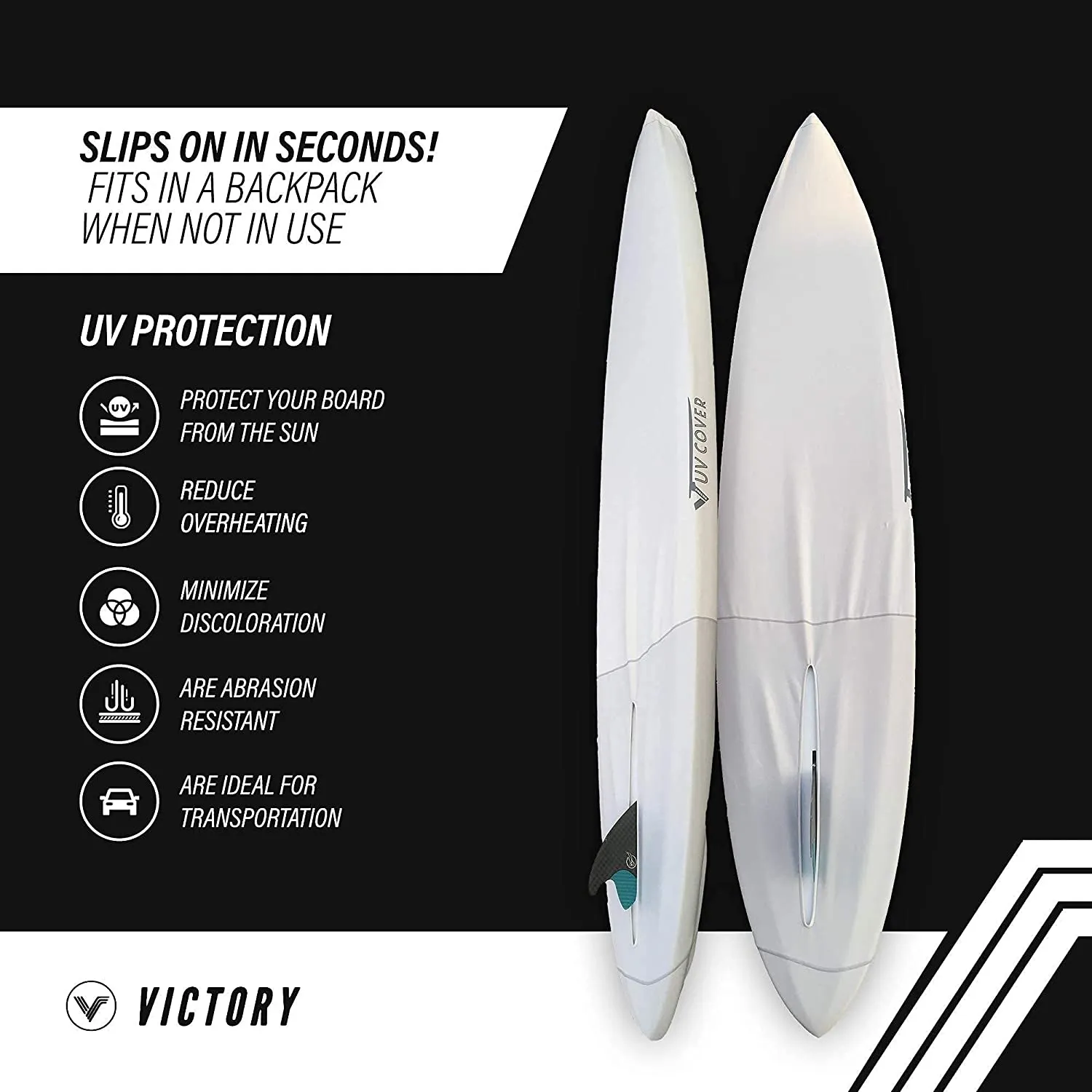 9'6-11' SUP UV Cover