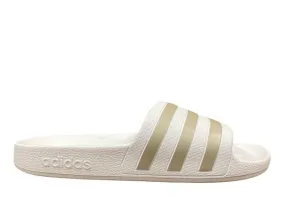 Adidas Adilette Aqua EF1730 core white-platinum slipper for sea and pool 