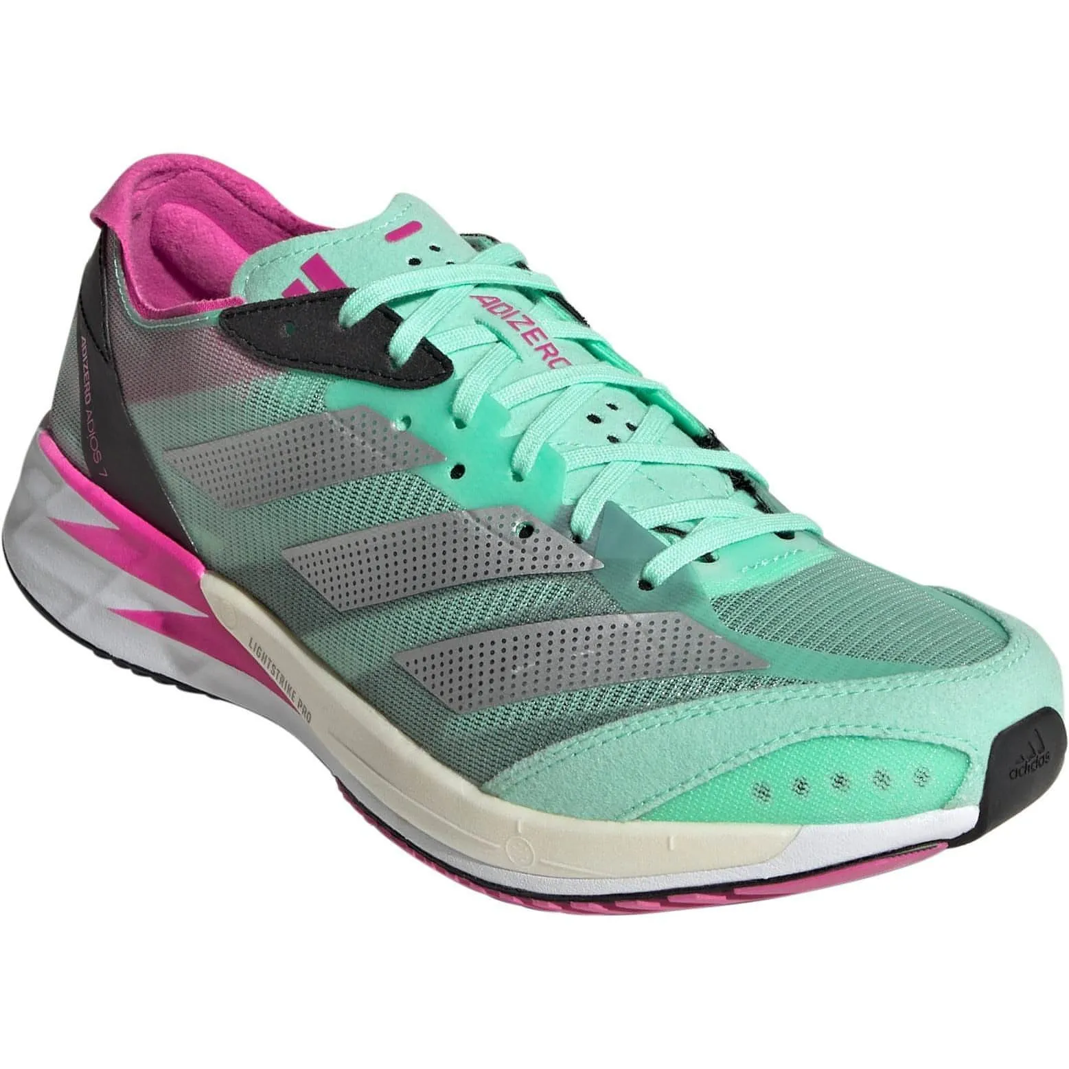 adidas Adizero Adios 7 Womens Running Shoes - Green