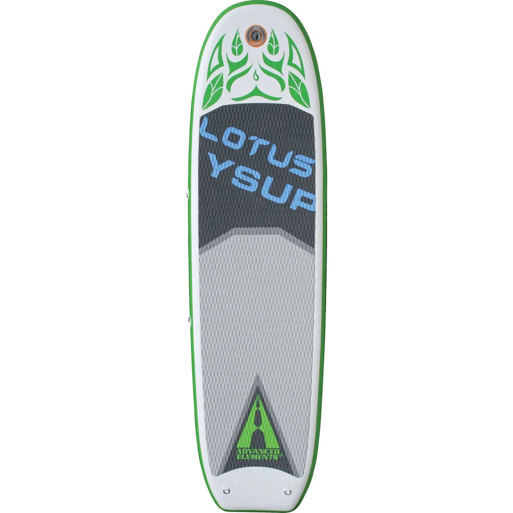 Advanced Elements Lotus Inflatable Yoga Standup Paddle Board w/ Pump & Paddle