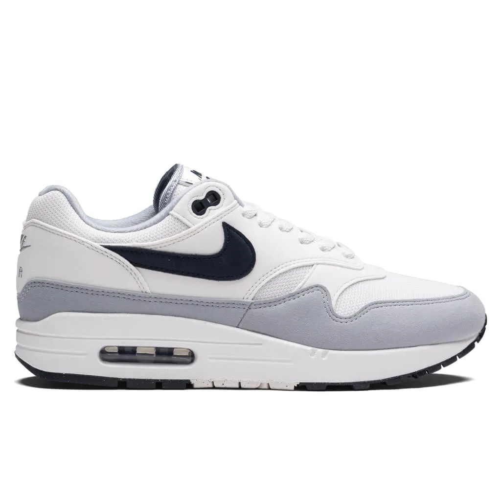 Air Max 1 - Platinum Tint/Dark Obsidian/Wolf Grey