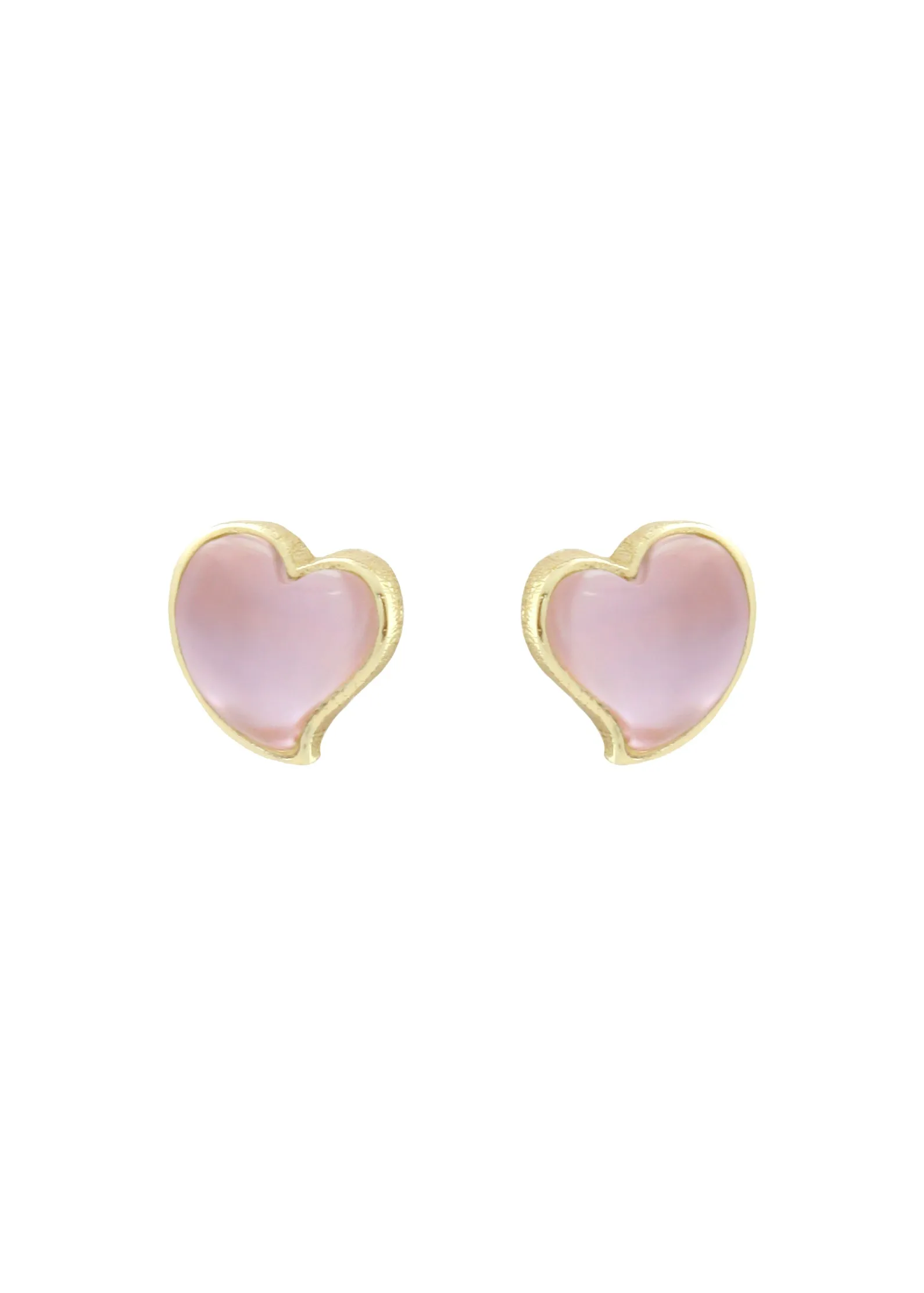 Alora Heart Stud Earrings