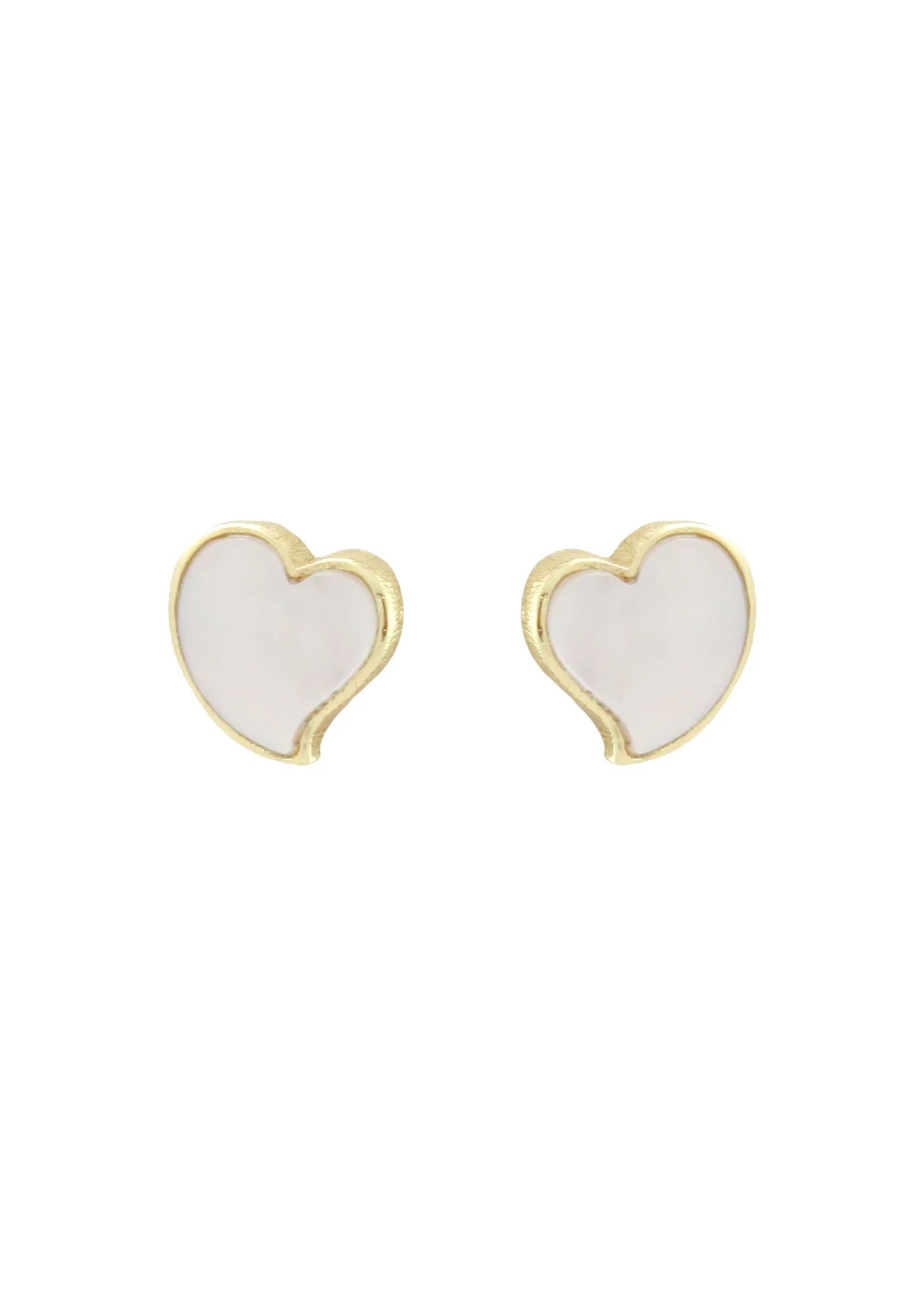 Alora Heart Stud Earrings