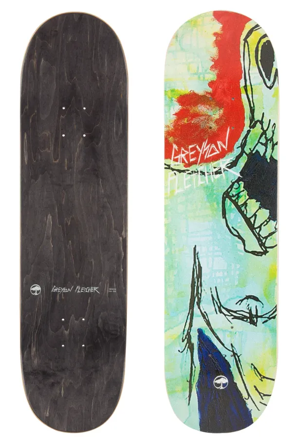 Optimized e-commerce product title: Greyson 8.5 Delusion Arbor Deck in Grey