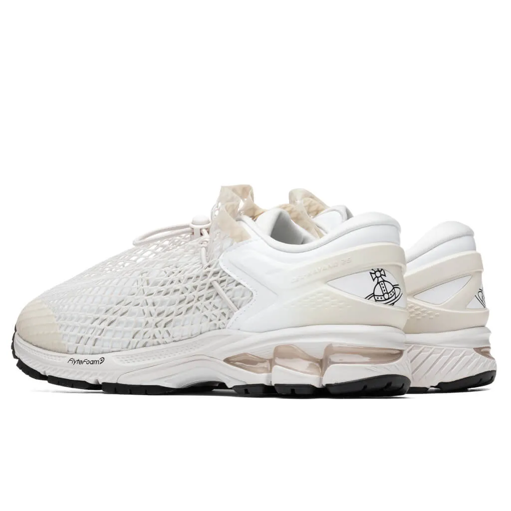 Asics x Vivienne Westwood Gel-Kayano 26 "Buffalo Bag" - Birch/White