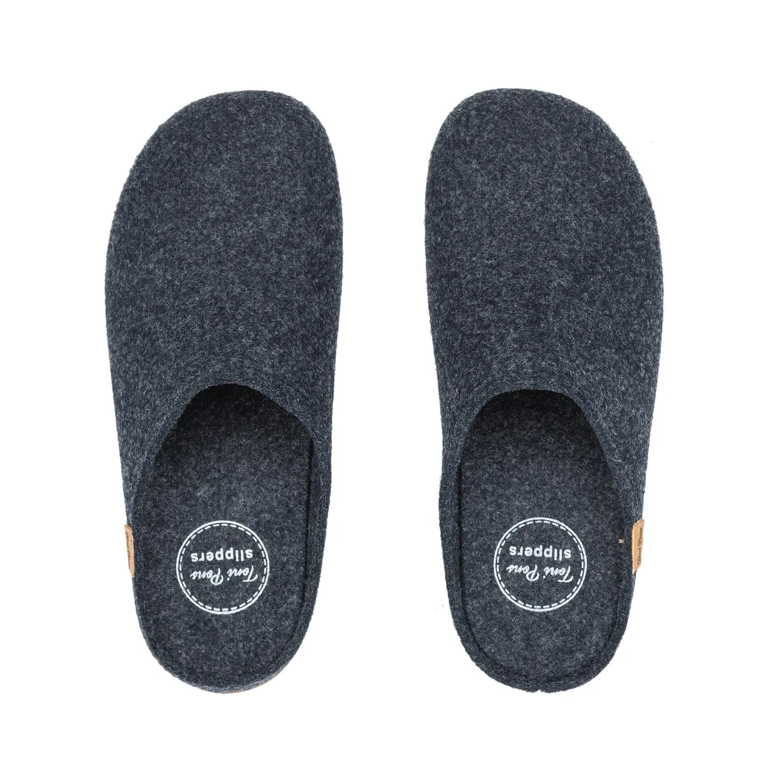 Basic Felt Slippers for Unisex - Mona-FR