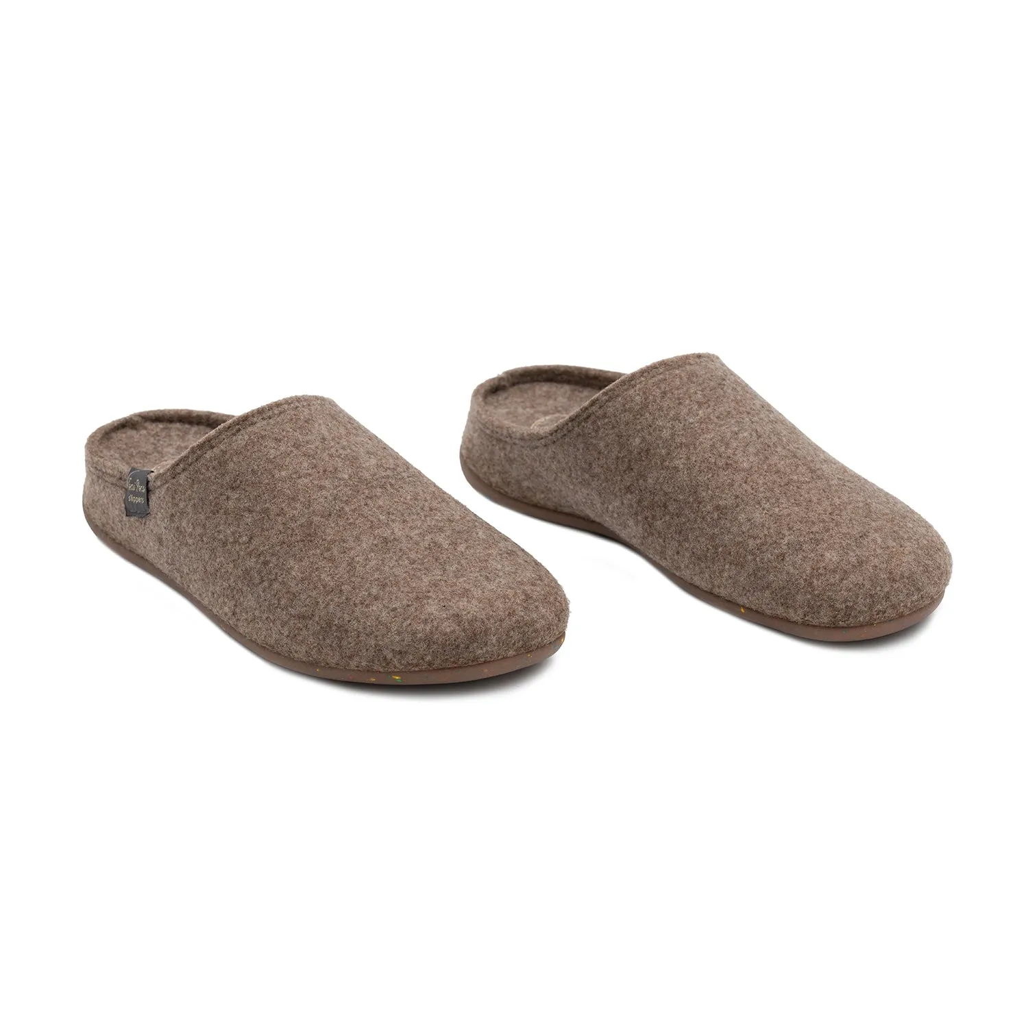 Basic Felt Slippers for Unisex - Mona-FR