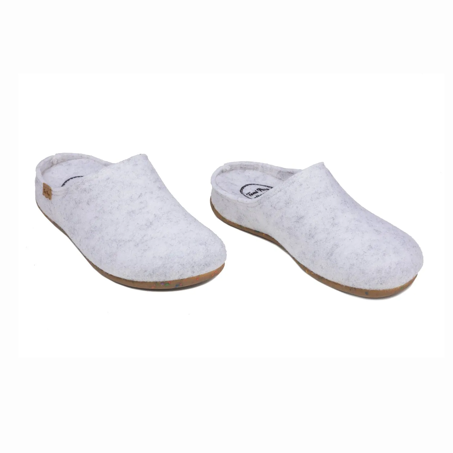 Basic Felt Slippers for Unisex - Mona-FR