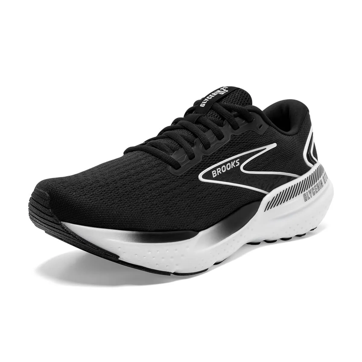 Brooks Glycerin GTS 21 Mens | Black/grey/white