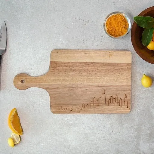 Chicago Skyline Cutting Board