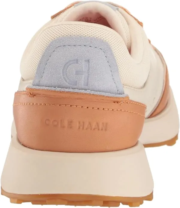 Cole Haan Grand Crosscourt Medow Runner Birch/Nylon Natural Tan/Tangerine Suede