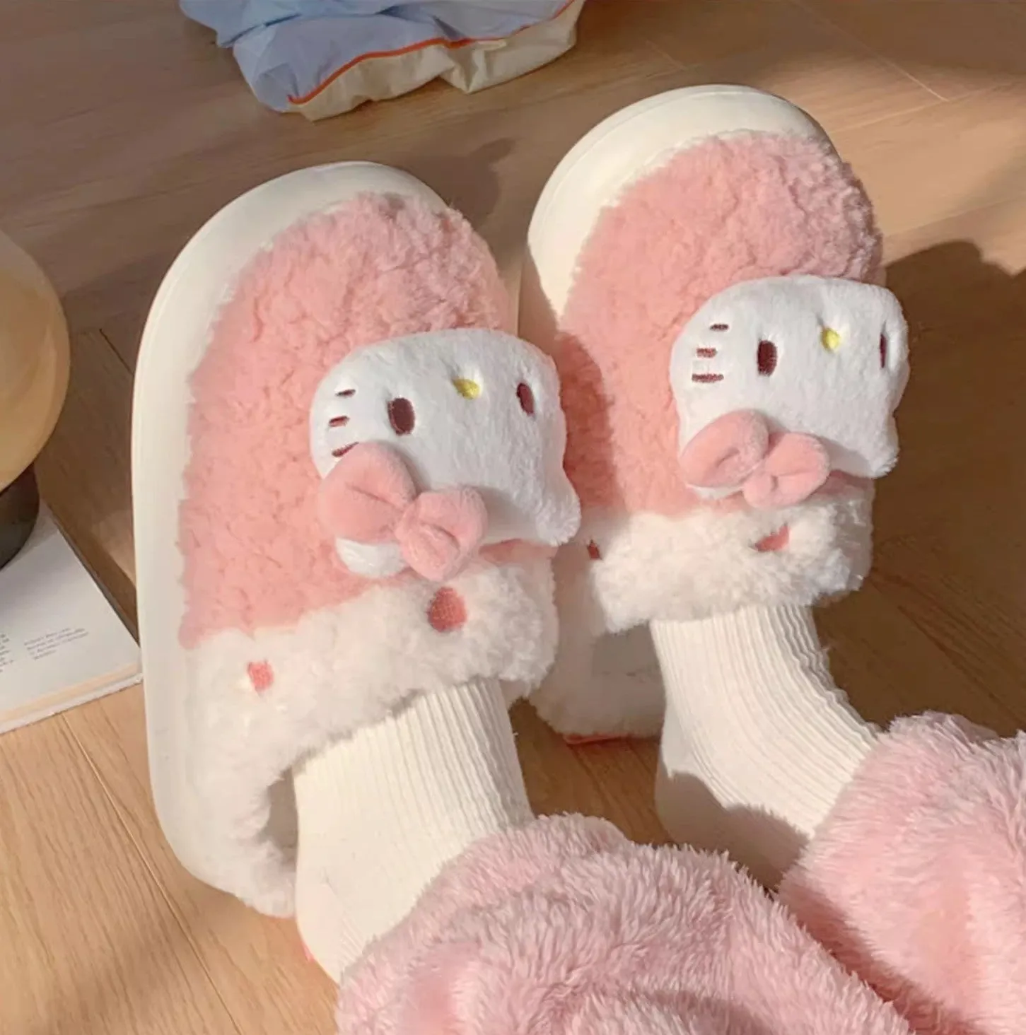 Cute Kitty Slippers PN6161