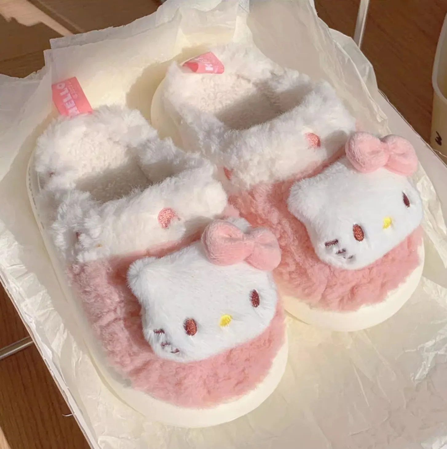 Cute Kitty Slippers PN6161