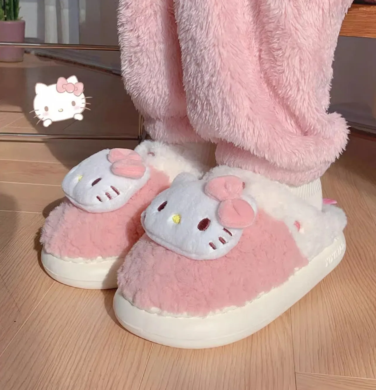 Cute Kitty Slippers PN6161