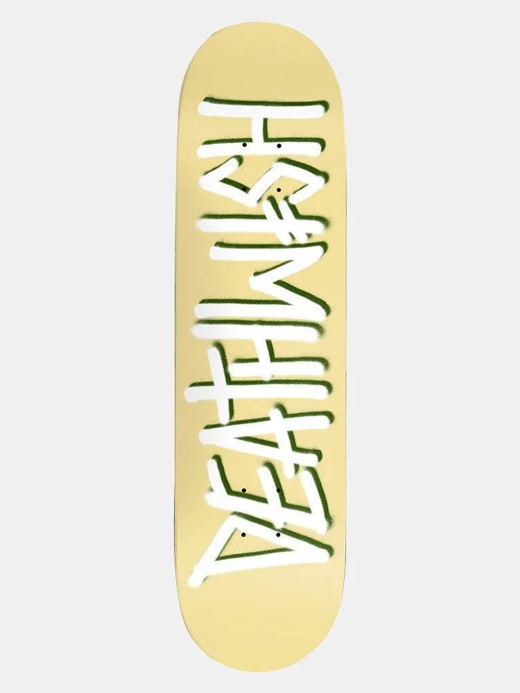 Deathwish Death Spray Deck - Pale Yellow