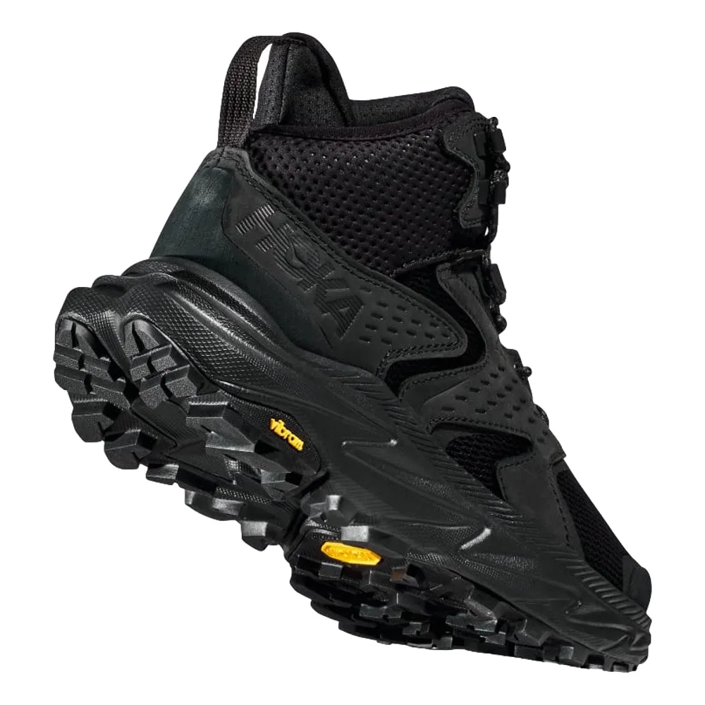 HOKA ONE ONE W ANACAPA 2 MID GTX-BLACK/BLACK