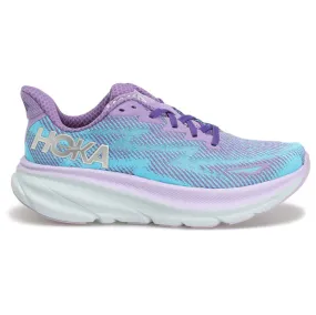 Hoka One One Womens Trainers Clifton 9 Casual Lace-Up Low-Top Textile - UK 7.5