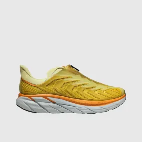 Hoka Project Clifton Golden Lichen Celery Root