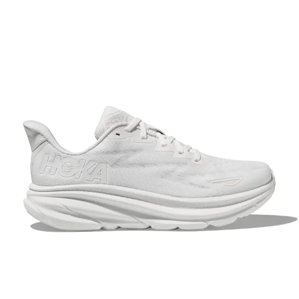 HOKA Women's HOKA Clifton 9 (Wide) White