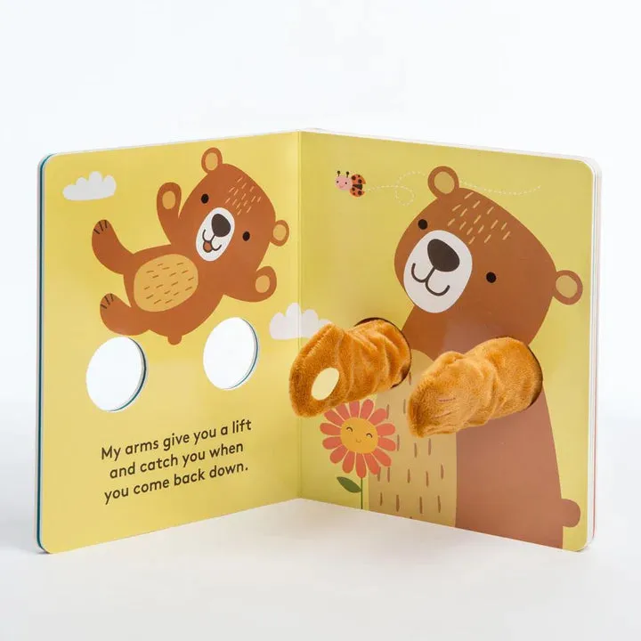 Hug Me Little Bear Finger Puppet Book