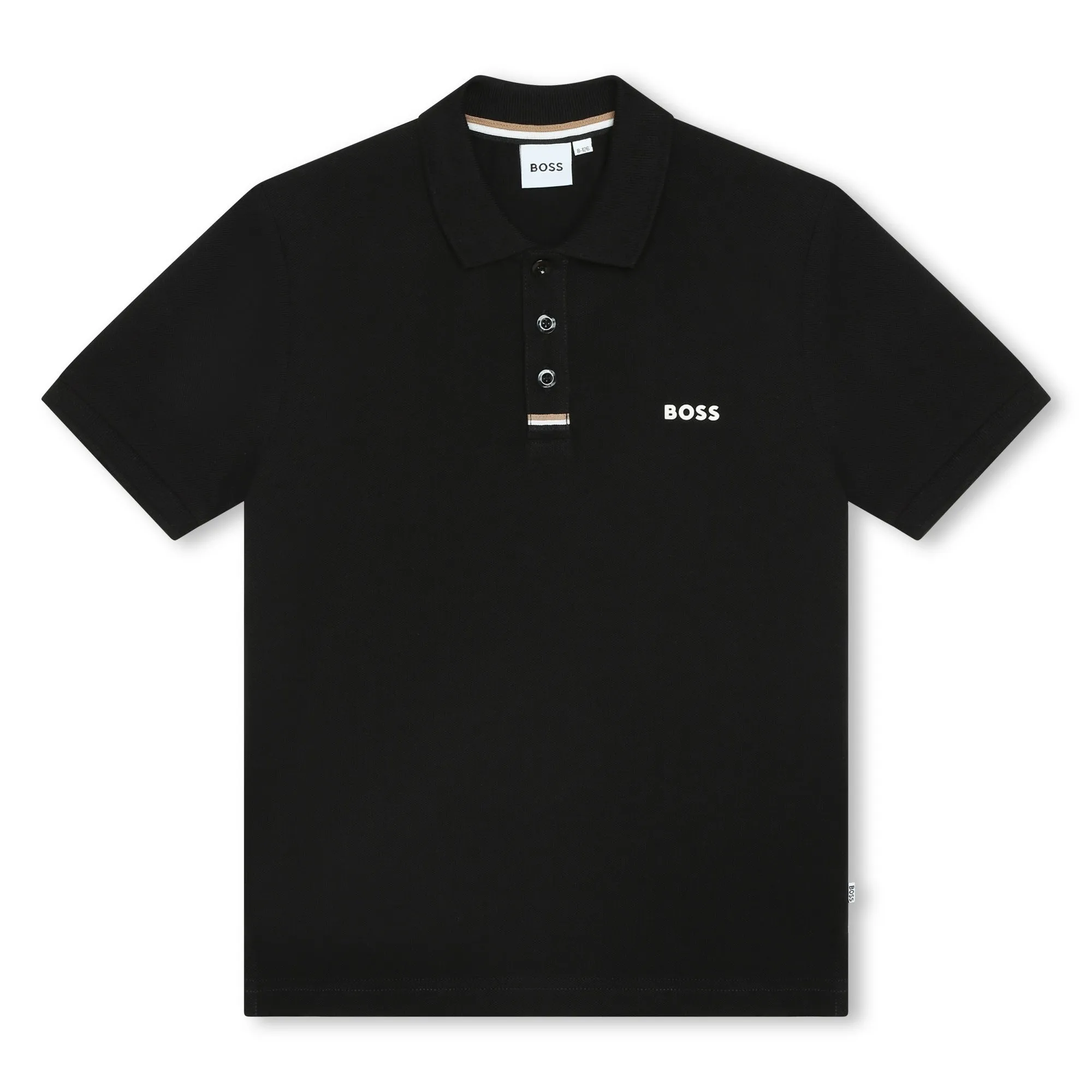 Hugo Boss Boys Black Polo_ J50705-09B