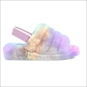 Kaleidoscope Fur Sandals