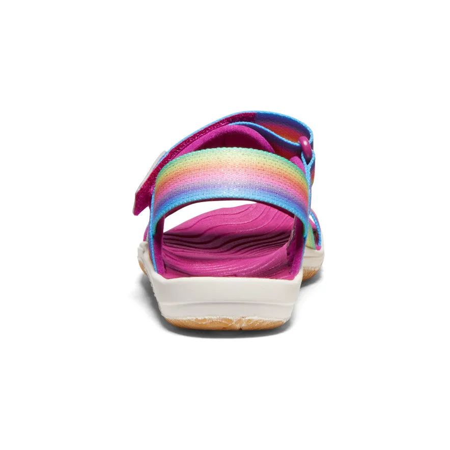 Little Kids' Elle Backstrap  |  Rainbow/Festival Fuchsia