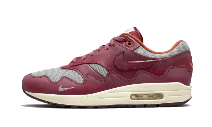 Nike Air Max 1 Patta Waves Rush Maroon