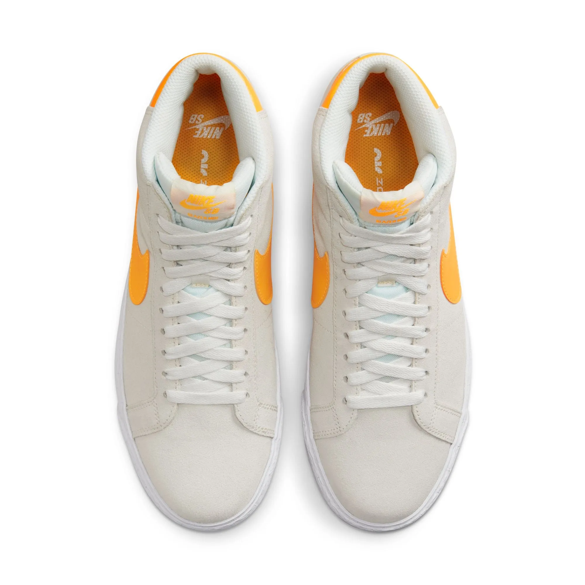 Nike SB Zoom Blazer Mid Summit White / Laser Orange