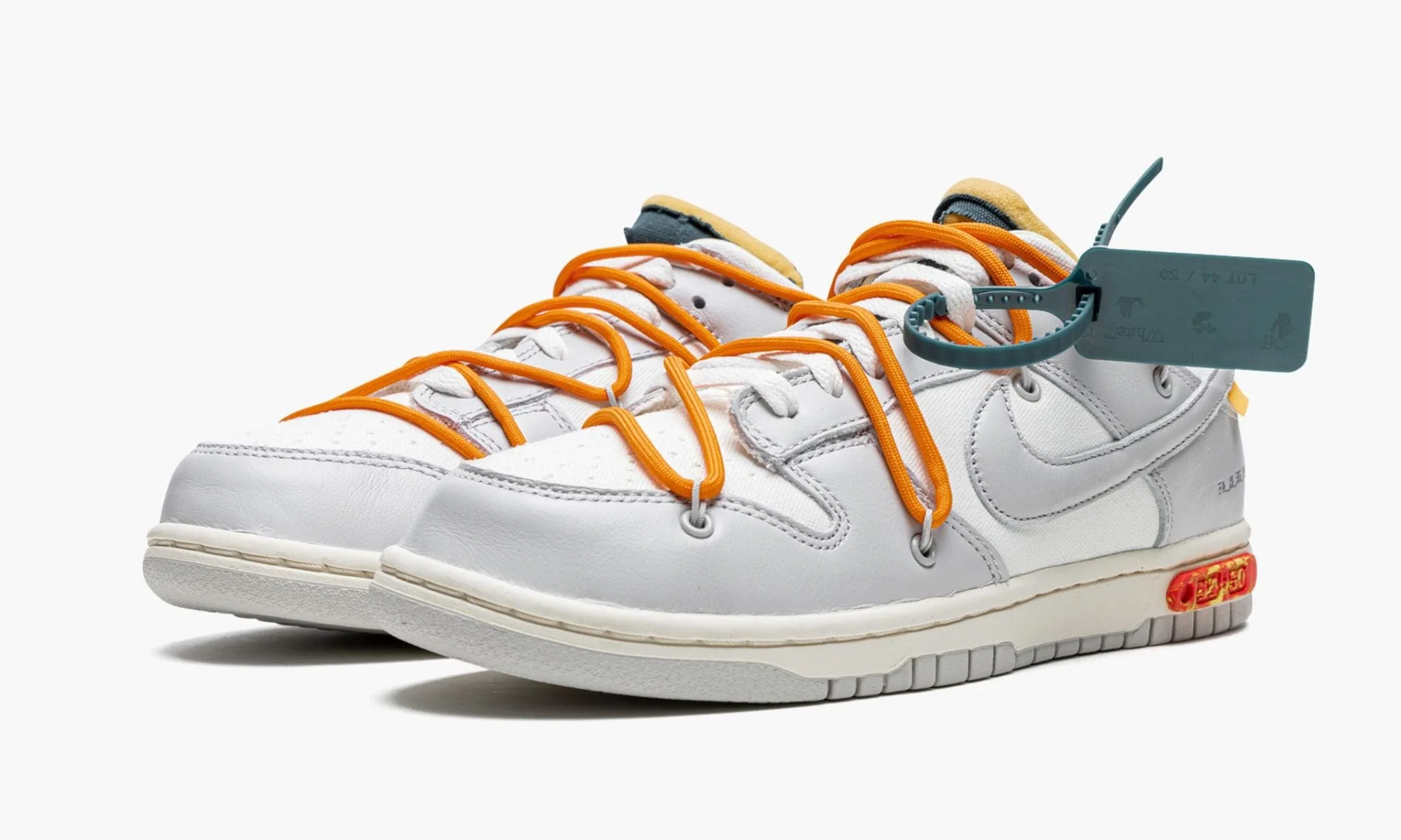 NIKE X OFF WHITE DUNK LOW LOT 44