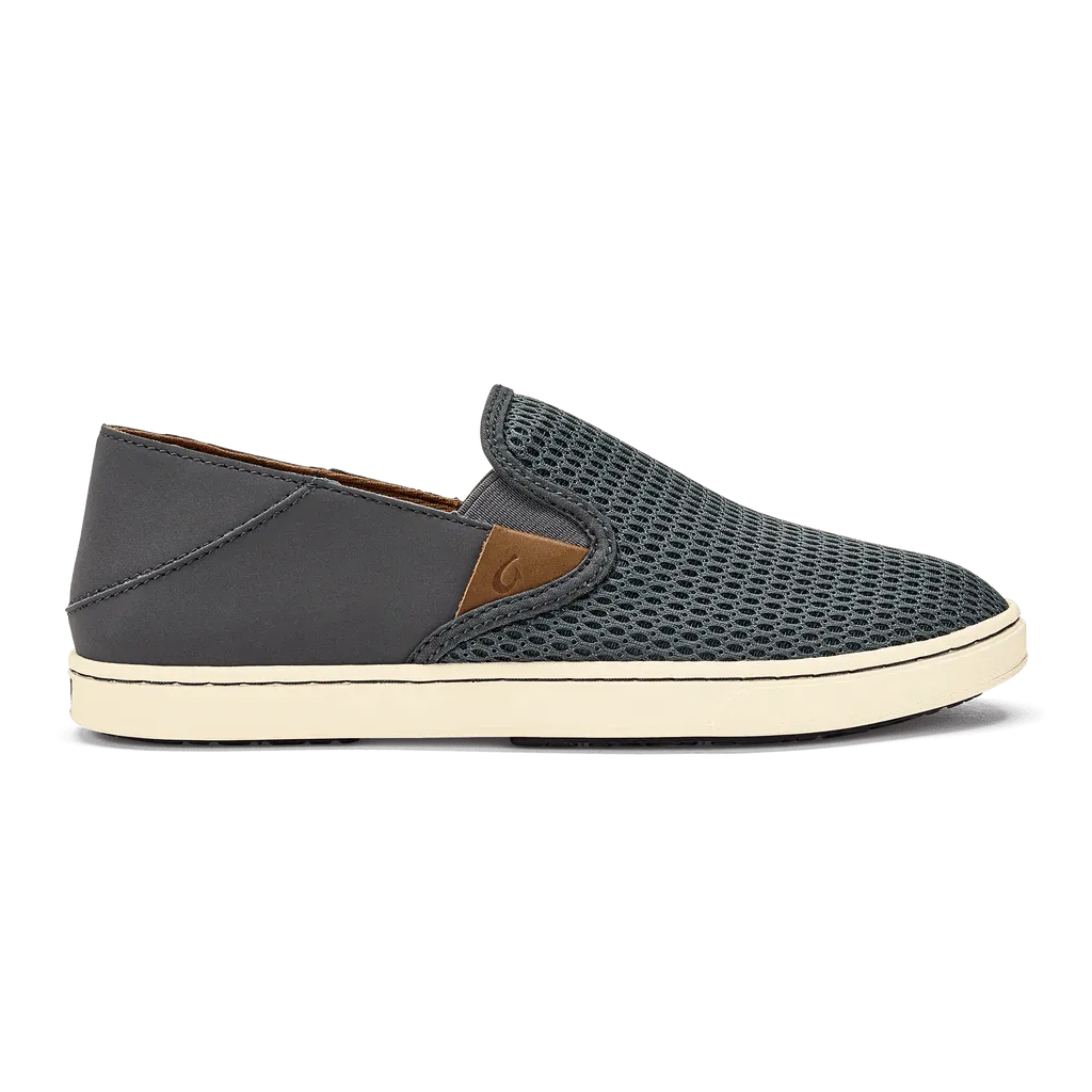 Olukai Women's Pehuea Mesh Slip-On Sneaker - Pavement