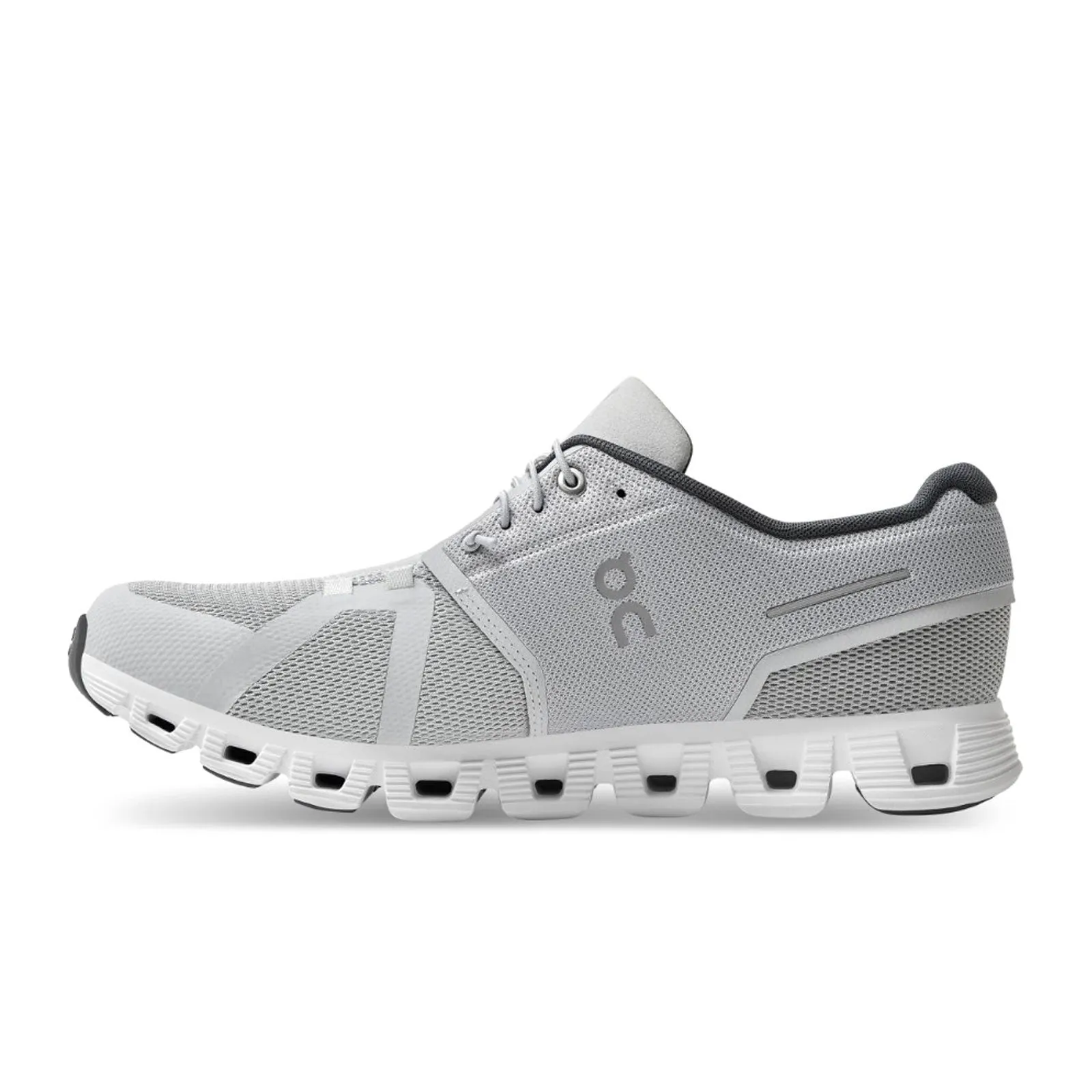 On Running Cloud 5 Running Shoe (Men) - Glacier/White