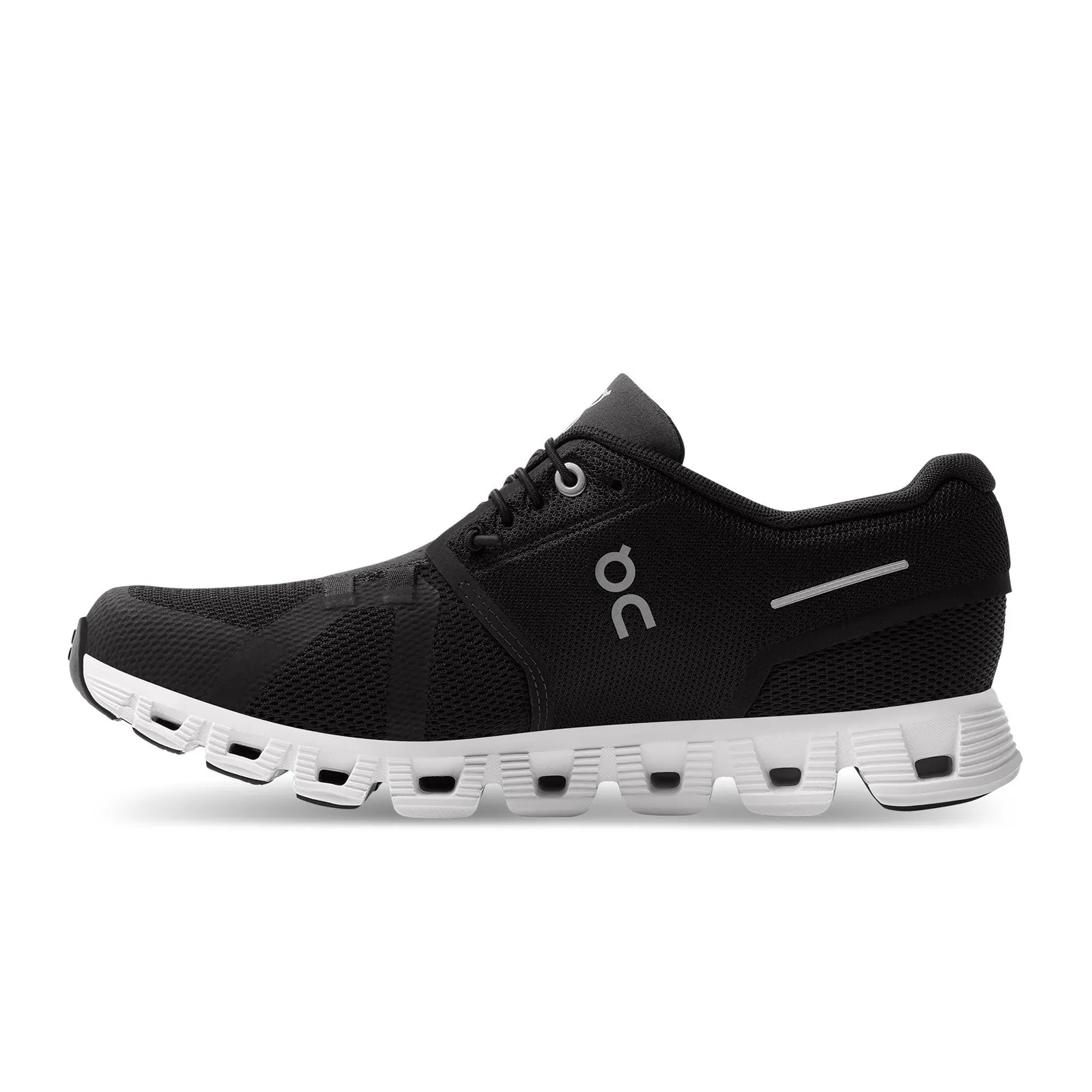 On Running Cloud 5 Running Shoe (Women) - Black/White