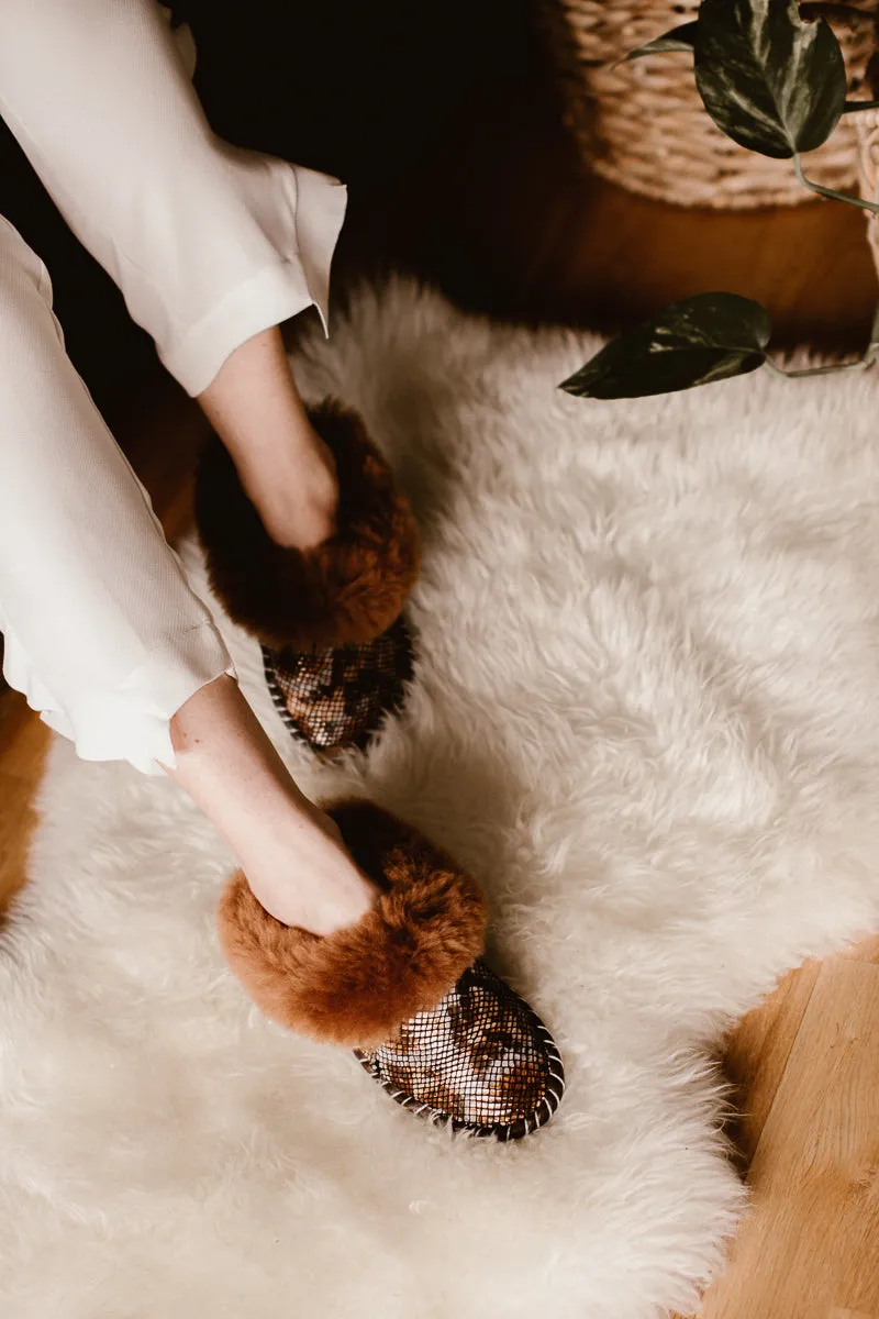 Sheepskin Mules