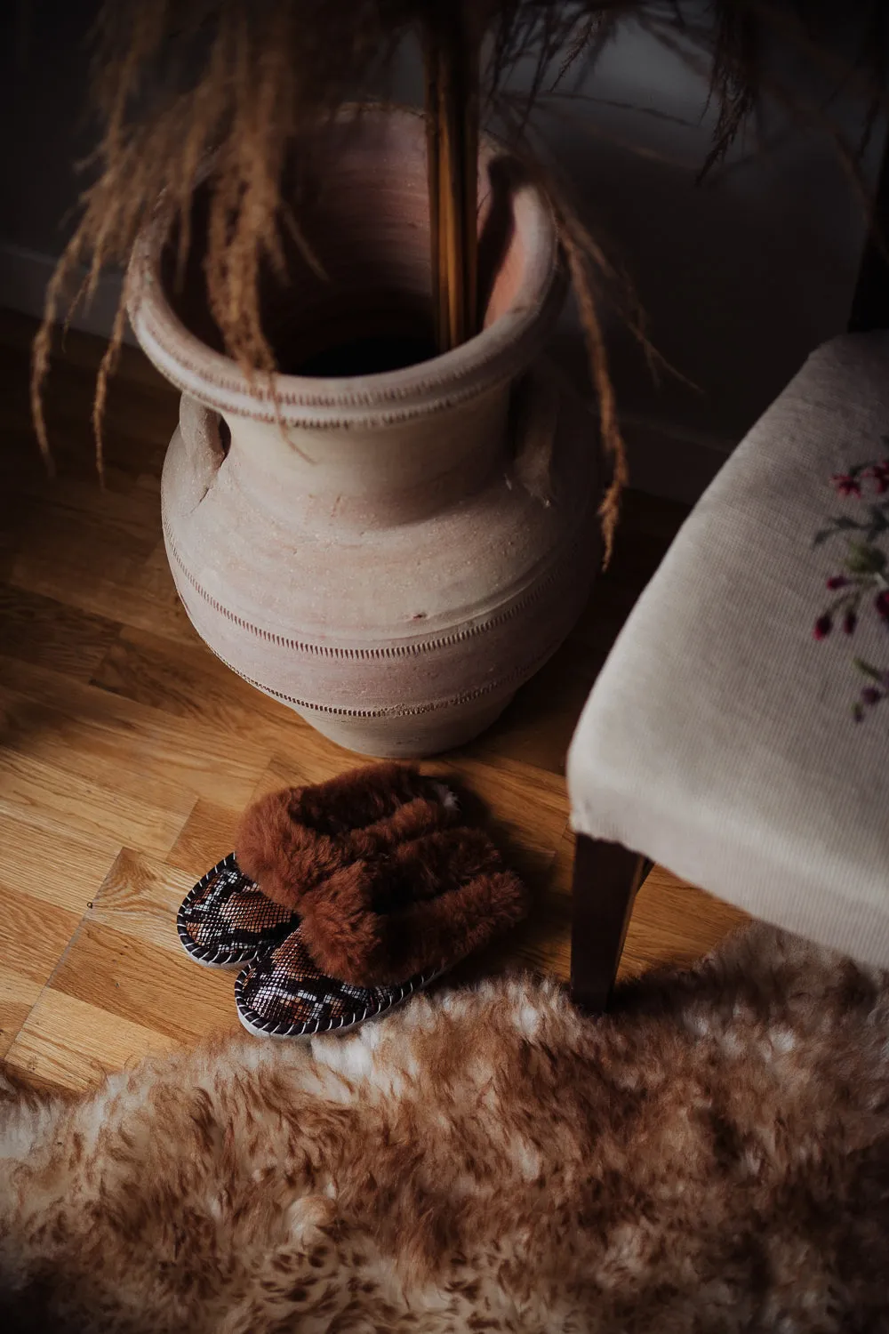 Sheepskin Mules