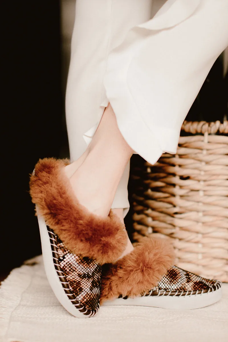 Sheepskin Mules