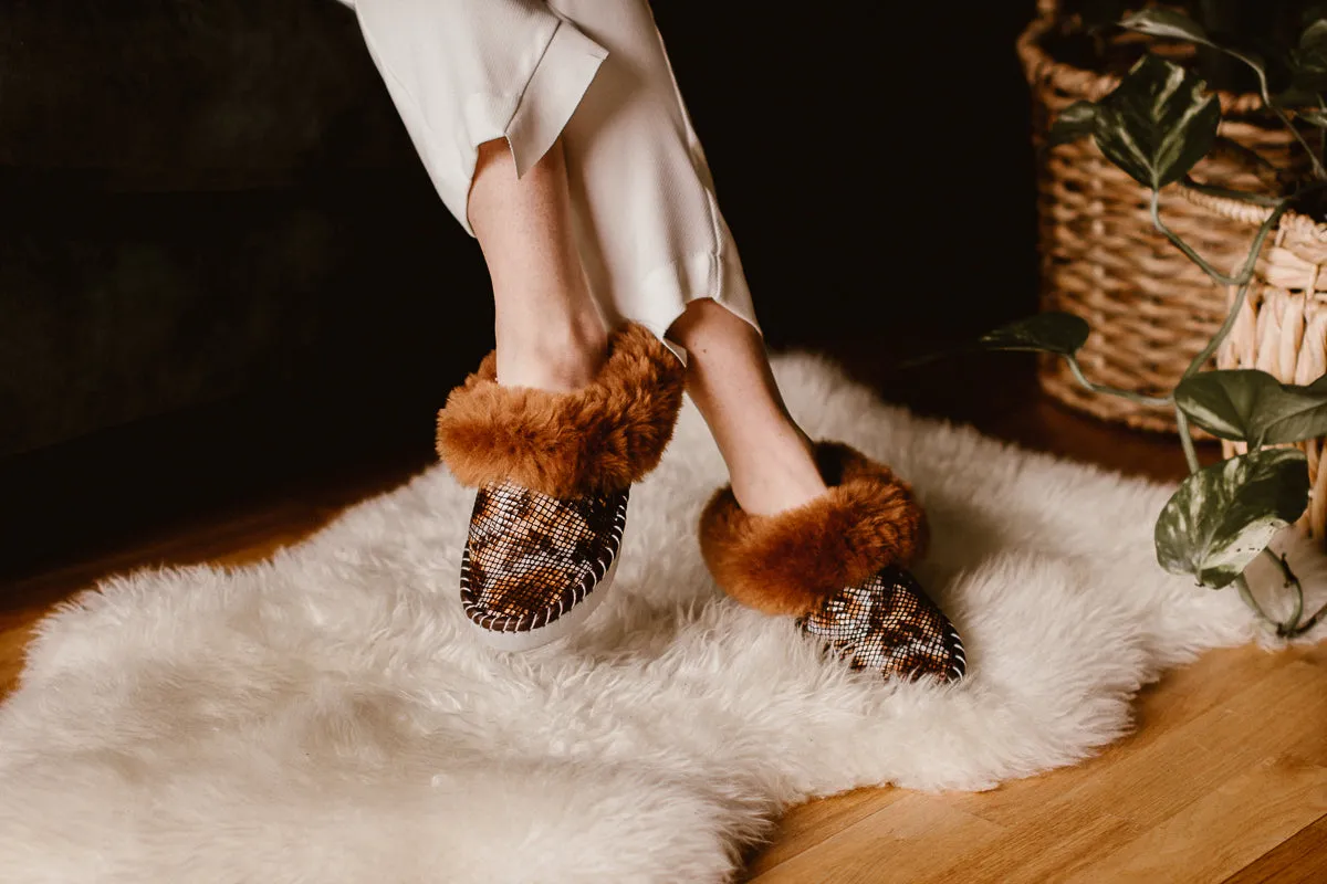 Sheepskin Mules