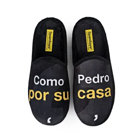 Slippers "Como Pedro por su casa"