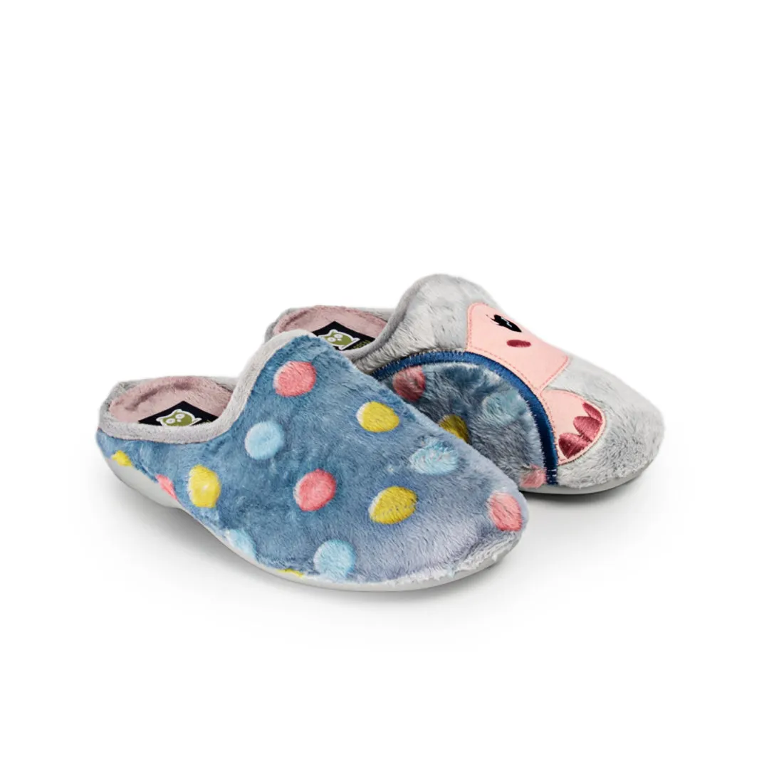 Slippers Tortuga Gris Claro