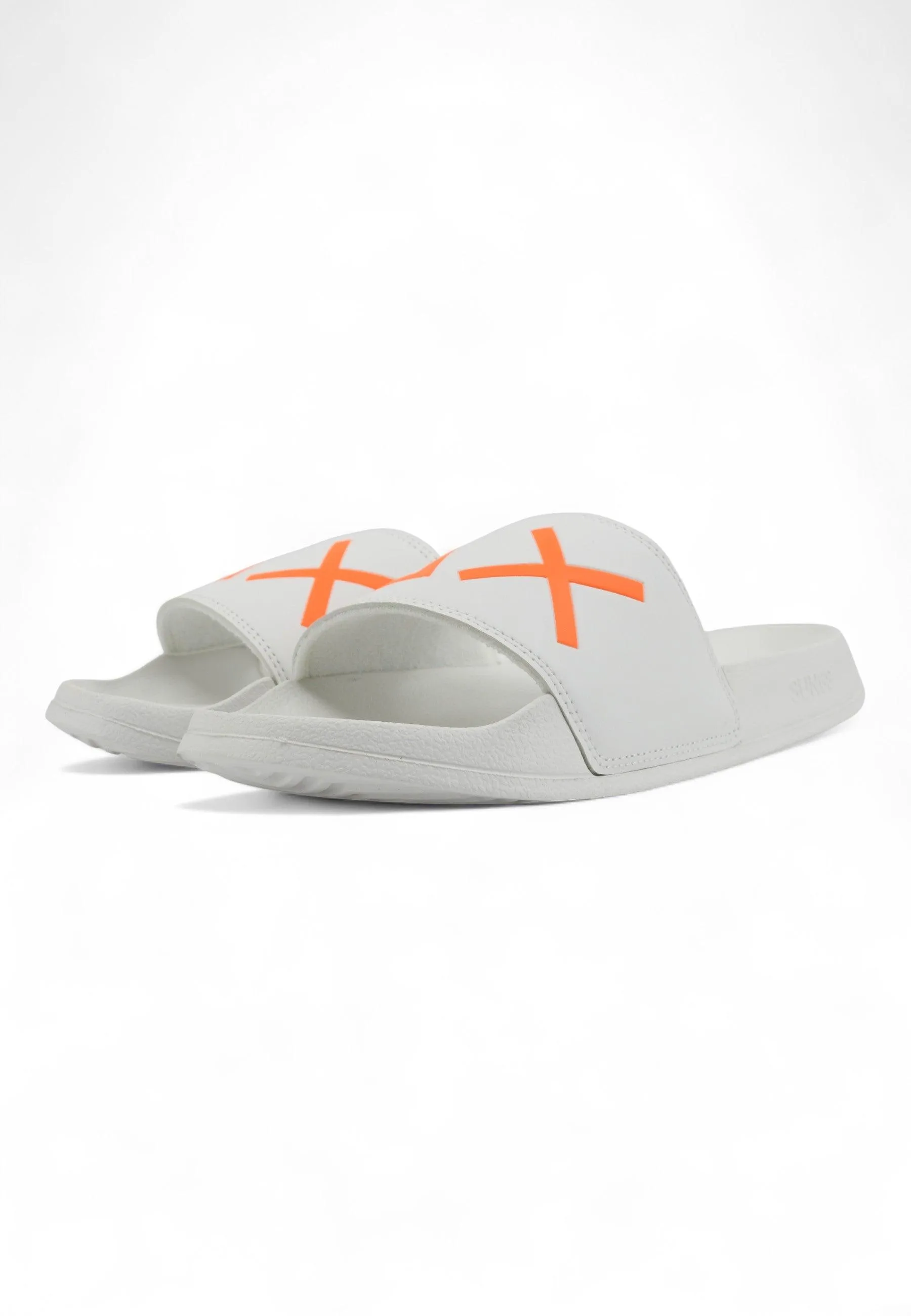 SUN68 Slippers Ciabatta Uomo Bianco X34103