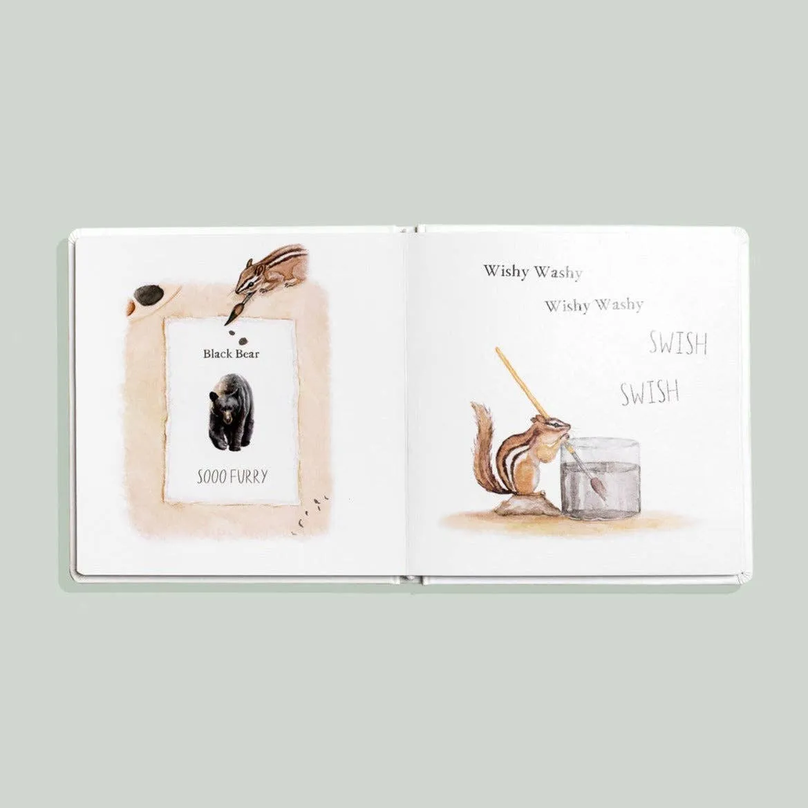 Wishy Washy: A Book of First Words and Colors